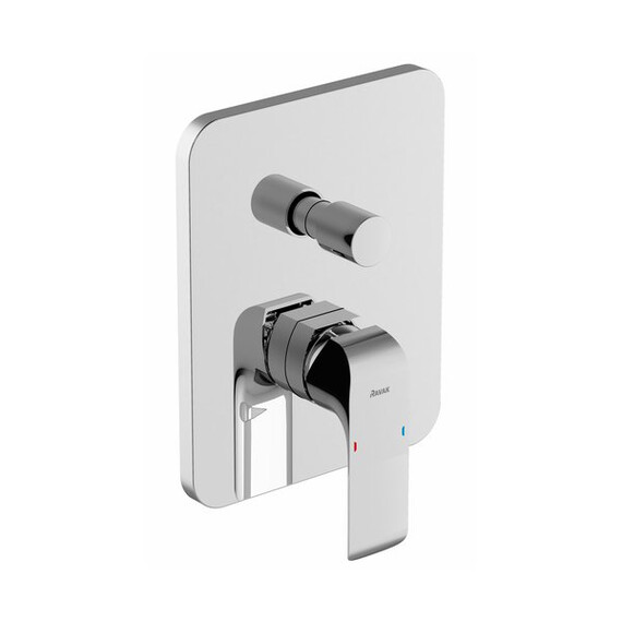 СМЕСИТЕЛЬ НАСТЕННЫЙ С ПЕРЕКЛЮЧАТЕЛЕМ RAVAK FL 065.00 ДЛЯ R-BOX