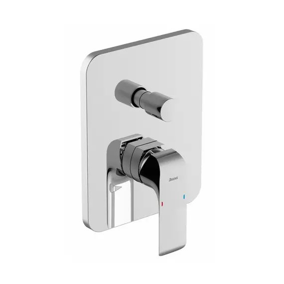 СМЕСИТЕЛЬ НАСТЕННЫЙ С ПЕРЕКЛЮЧАТЕЛЕМ RAVAK FL 065.00 ДЛЯ R-BOX