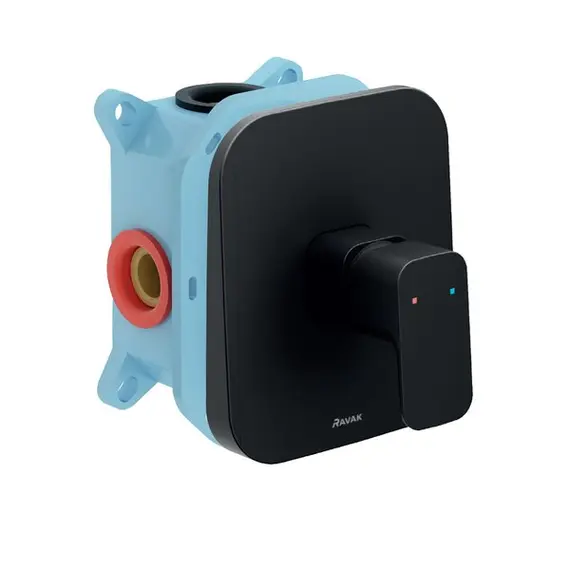 СМЕСИТЕЛЬ СКРЫТОГО МОНТАЖА RAVAK 10° FREE BLACK -TD F 066.20 БЕЗ ПЕРЕКЛЮЧАТЕЛЯ