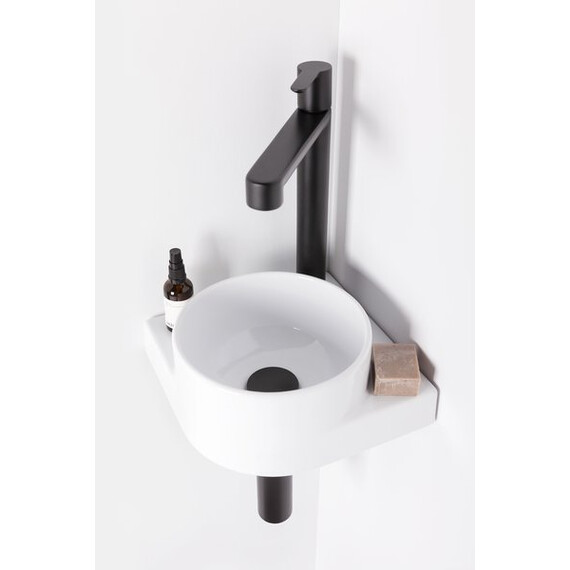 СМЕСИТЕЛЬ ДЛЯ УМЫВАЛЬНИКА ВЫСОКИЙ БЕЗ ДОННОГО КЛАПАНА RAVAK PU 015.20