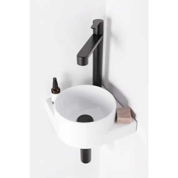 СМЕСИТЕЛЬ ДЛЯ УМЫВАЛЬНИКА ВЫСОКИЙ БЕЗ ДОННОГО КЛАПАНА RAVAK PU 015.20