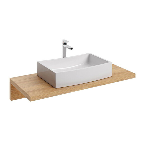 СТОЛЕШНИЦА ПОД УМЫВАЛЬНИК RAVAK L 1000 ДУБ