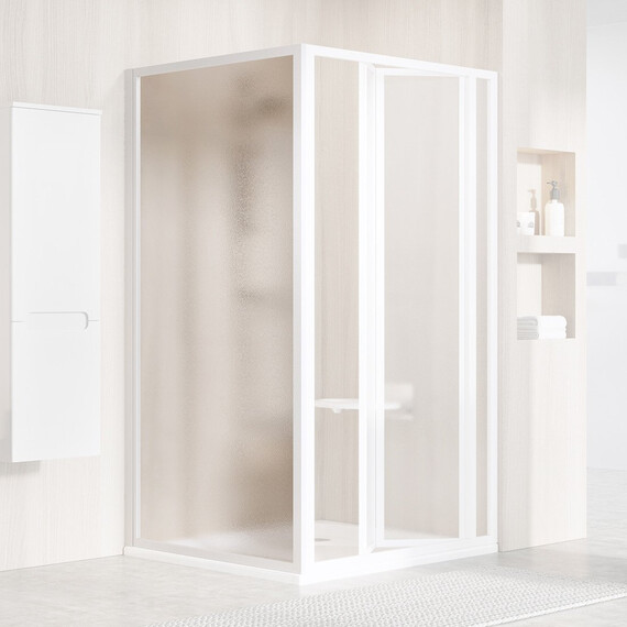 НЕПОДВИЖНАЯ СТЕНКА RAVAK SUPERNOVA PSS-90 195 БЕЛЫЙ+GRAPE