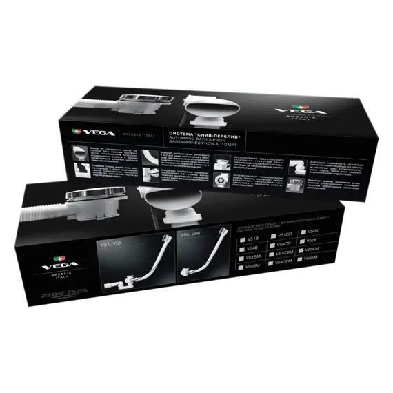 ВАННА АКРИЛОВАЯ VAYER MILANA 190X80