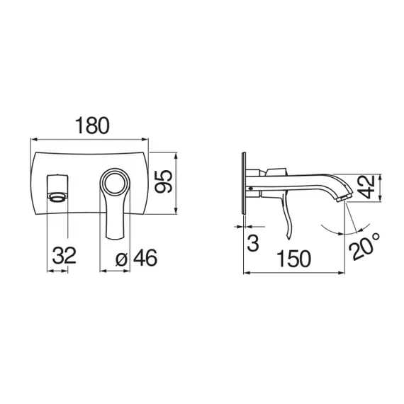 СМЕСИТЕЛЬ ДЛЯ РАКОВИНЫ NOBILI SOFI SI98198CR CHROME