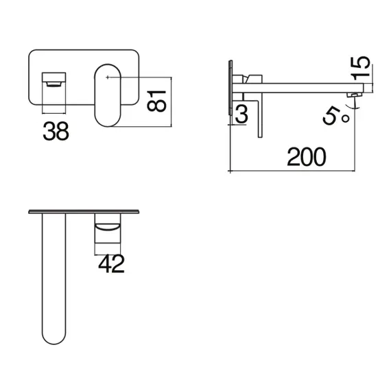 СМЕСИТЕЛЬ ДЛЯ РАКОВИНЫ NOBILI UP UP94198/1CR CHROME