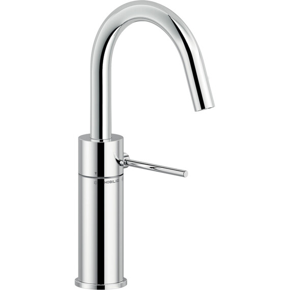 СМЕСИТЕЛЬ ДЛЯ РАКОВИНЫ NOBILI VELIS VE125138/2CR С ДОННЫМ КЛАПАНОМ, CHROME
