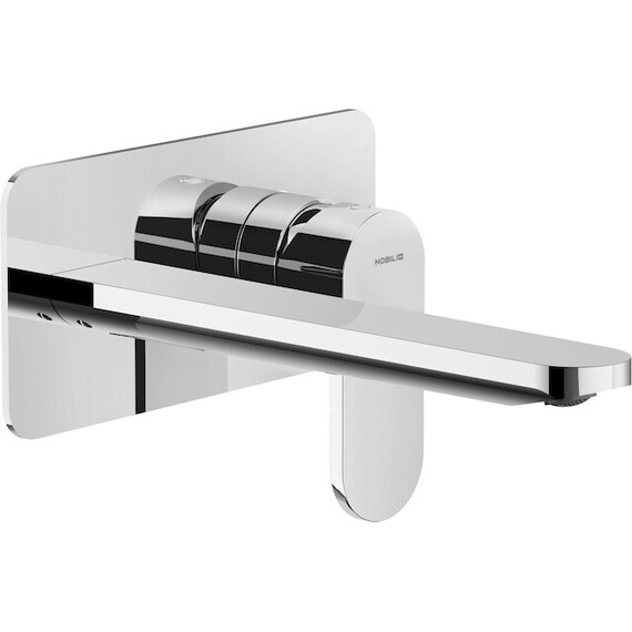 СМЕСИТЕЛЬ ДЛЯ РАКОВИНЫ NOBILI YOYO YO126198/1CR (ВНЕШНЯЯ ЧАСТЬ), ХРОМ
