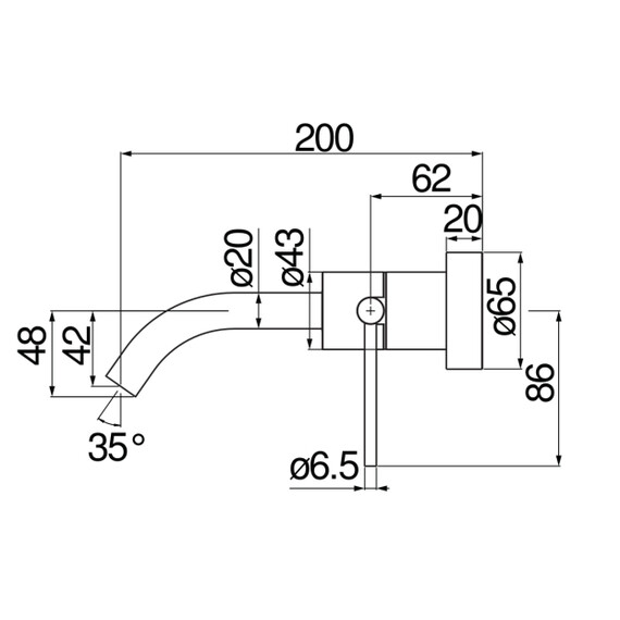 СМЕСИТЕЛЬ ДЛЯ РАКОВИНЫ NOBILI VELIS VE125199/1CR CHROME