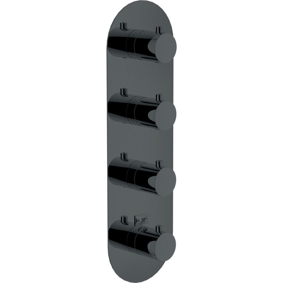 СМЕСИТЕЛЬ ДЛЯ ДУША NOBILI LIVE WE00103/TFLP (НА 3 ВЫХОДА) DIAMOND SMOKE