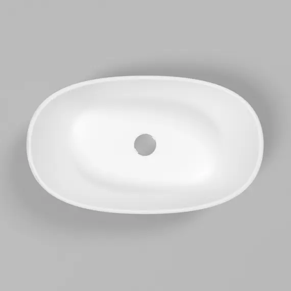 РАКОВИНА НАКЛАДНАЯ WHITECROSS AMAZON 60X35 (БЕЛЫЙ МАТ)