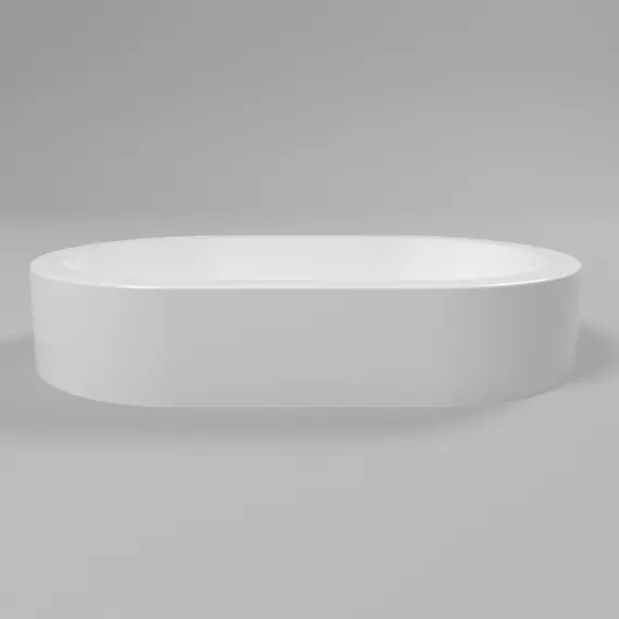 РАКОВИНА НАКЛАДНАЯ WHITECROSS MALACHITE A 55X35 (БЕЛЫЙ ГЛЯНЕЦ)