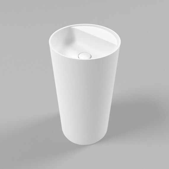 РАКОВИНА НАКЛАДНАЯ WHITECROSS PANTHEON D=43 (БЕЛЫЙ МАТ)