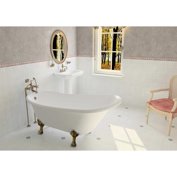 ВАННА ИЗ ЛИТЬЕВОГО МРАМОРА ASTRA FORM РОКСБУРГ 170X79