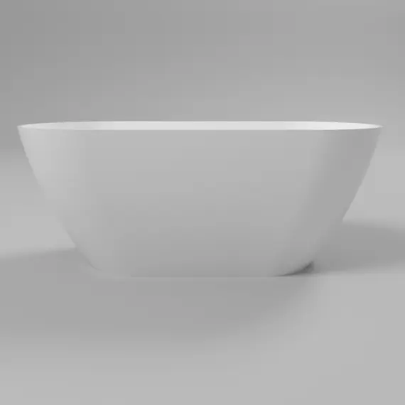 ВАННА ИЗ ИСКУССТВЕННОГО КАМНЯ WHITECROSS CORAL A 165X75 (БЕЛЫЙ ГЛЯНЕЦ)