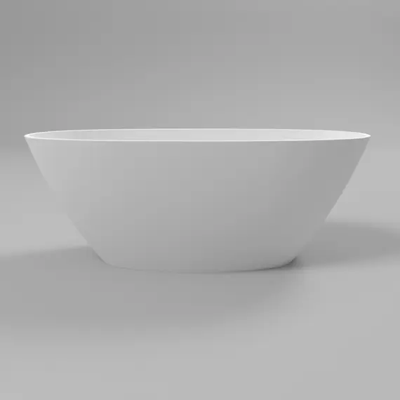 ВАННА ИЗ ИСКУССТВЕННОГО КАМНЯ WHITECROSS ONYX B 160X75 (БЕЛЫЙ МАТ)