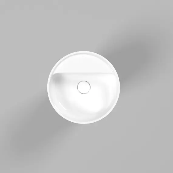 РАКОВИНА НАКЛАДНАЯ WHITECROSS PANTHEON D=43 (БЕЛЫЙ ГЛЯНЕЦ)