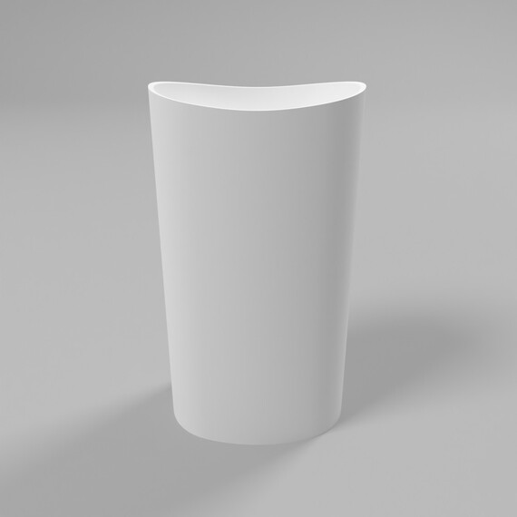 РАКОВИНА НАКЛАДНАЯ WHITECROSS STELLA 50X40 (БЕЛЫЙ МАТ)