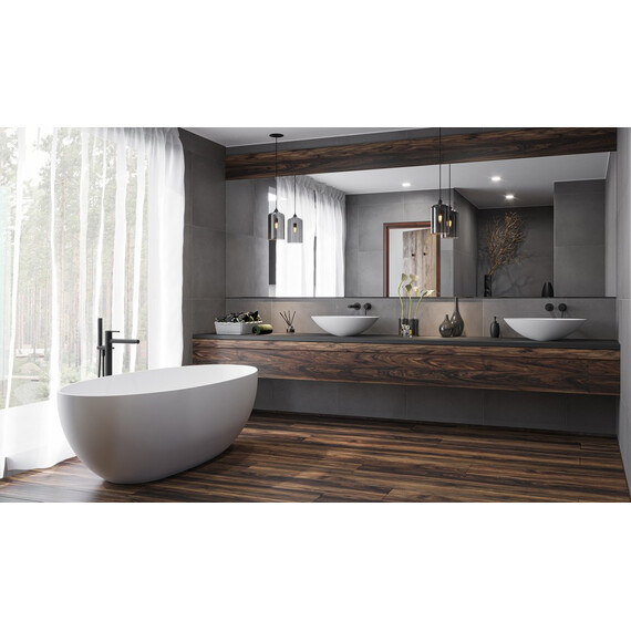 ВАННА ИЗ ИСКУССТВЕННОГО КАМНЯ WHITECROSS DIAMOND 170X87 (БЕЛЫЙ МАТ)