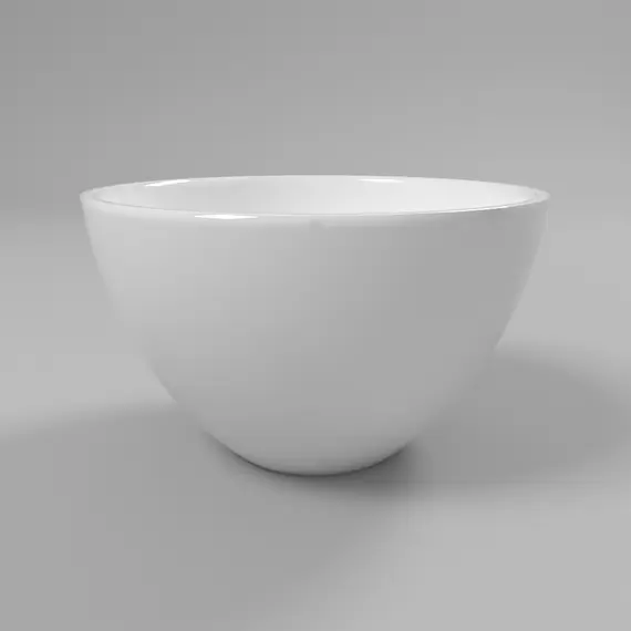 РАКОВИНА НАКЛАДНАЯ WHITECROSS AMETHYST D=50 (БЕЛЫЙ ГЛЯНЕЦ)