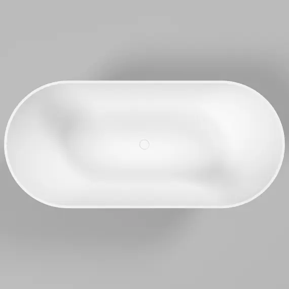 ВАННА ИЗ ИСКУССТВЕННОГО КАМНЯ WHITECROSS CORAL A 165X75 (БЕЛЫЙ МАТ)