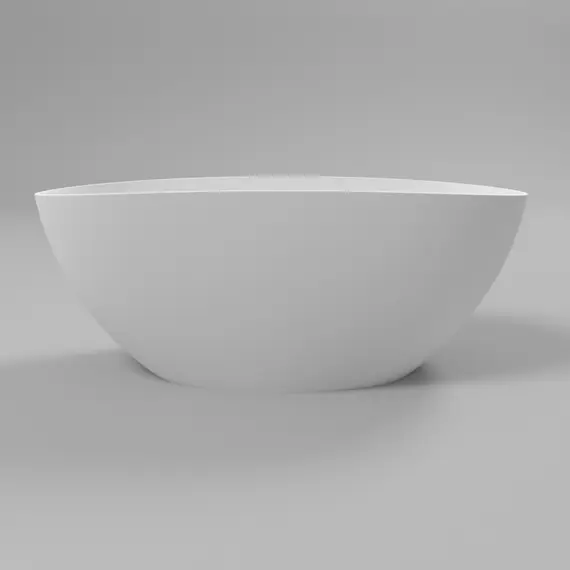 ВАННА ИЗ ИСКУССТВЕННОГО КАМНЯ WHITECROSS ONYX A 160X75 (БЕЛЫЙ МАТ)