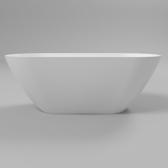 ВАННА ИЗ ИСКУССТВЕННОГО КАМНЯ WHITECROSS CORAL X 170X77 (БЕЛЫЙ ГЛЯНЕЦ)