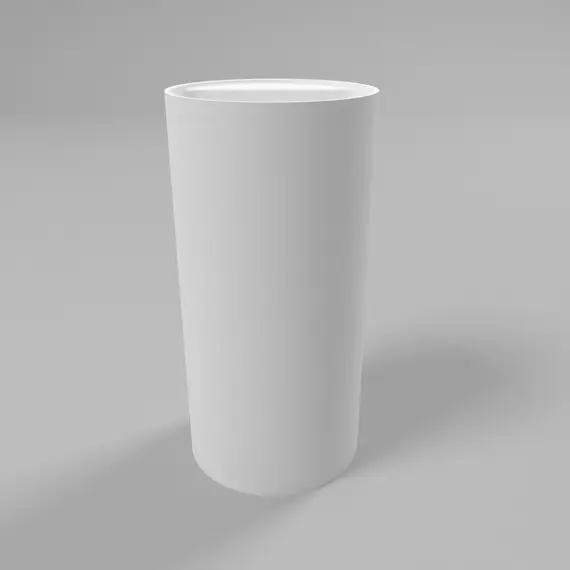 РАКОВИНА НАКЛАДНАЯ WHITECROSS PANTHEON D=43 (БЕЛЫЙ МАТ)