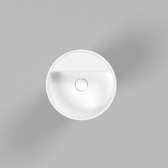 РАКОВИНА НАКЛАДНАЯ WHITECROSS PANTHEON D=43 (БЕЛЫЙ МАТ)