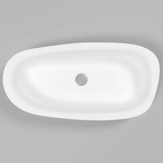 РАКОВИНА НАКЛАДНАЯ WHITECROSS MOONSTONE E 70X35 (БЕЛЫЙ МАТ)