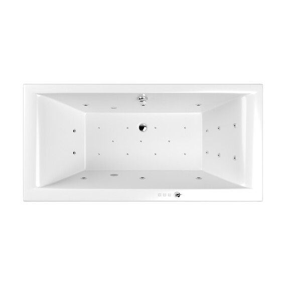 ГИДРОМАССАЖНАЯ АКРИЛОВАЯ ВАННА WHITECROSS SAVIA DUO 170X80 "ULTRA" (ХРОМ)