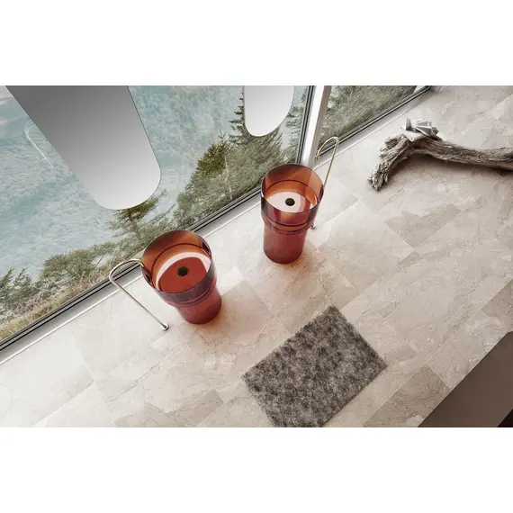 РАКОВИНА ОТДЕЛЬНОСТОЯЩАЯ ПРОЗРАЧНАЯ ABBER KRISTALL AT2701OPAL