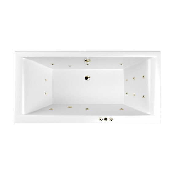 ГИДРОМАССАЖНАЯ АКРИЛОВАЯ ВАННА WHITECROSS SAVIA DUO 170X80 "SMART" (БРОНЗА)