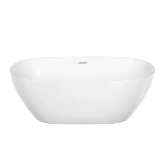 ВАННА АКРИЛОВАЯ ОТДЕЛЬНОСТОЯЩАЯ SANCOS FUSION 170X80X58, БЕЛАЯ