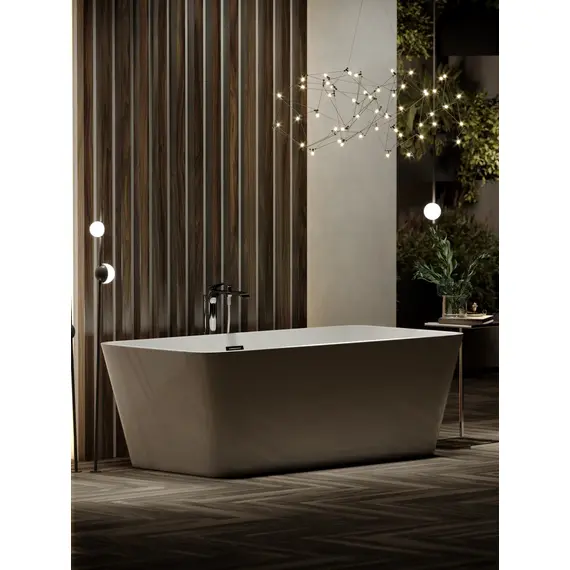 ВАННА АКРИЛОВАЯ ОТДЕЛЬНОСТОЯЩАЯ SANCOS DAMA 170X80X58, БЕЛАЯ