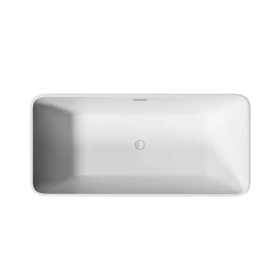 ВАННА АКРИЛОВАЯ ОТДЕЛЬНОСТОЯЩАЯ SANCOS DAMA 170X80X58, БЕЛАЯ