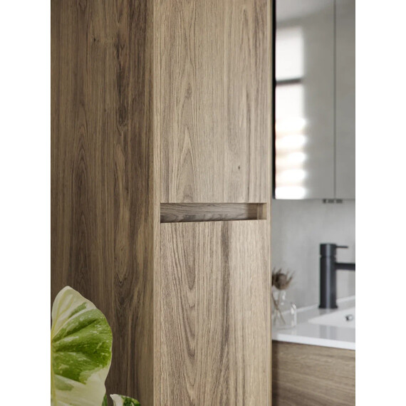 ШКАФ-ПЕНАЛ SANCOS LIBRA ПОДВЕСНОЙ ДУБ ЧАРЛЬСТОН, 350Х300Х1600 ММ,  АРТ. PLB35ECH