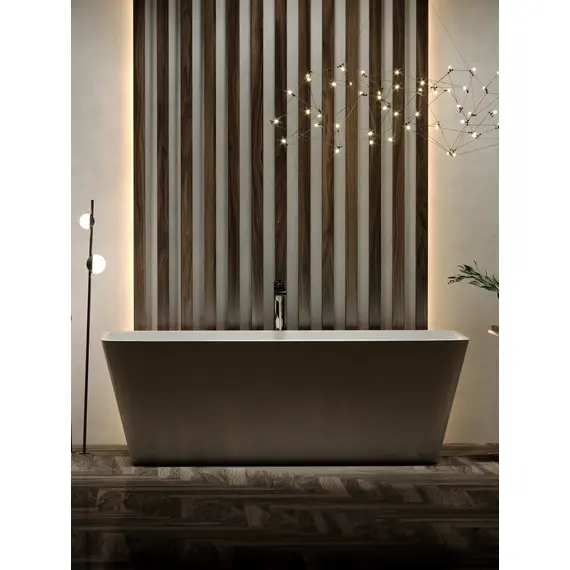 ВАННА АКРИЛОВАЯ ОТДЕЛЬНОСТОЯЩАЯ SANCOS DAMA 170X80X58, БЕЛАЯ