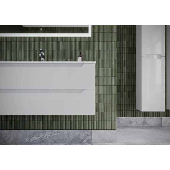 ТУМБА ПОДВЕСНАЯ SANCOS NORMA 2.0 890Х450Х500, C ДВУМЯ ЯЩИКАМИ ОСНАЩЕННЫМИ ДОВОДЧИКАМИ, БЕЛЫЙ ГЛЯНЕЦ , АРТ. NR2.090W