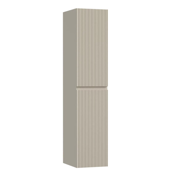 ШКАФ-ПЕНАЛ SANCOS SNOB R ПОДВЕСНОЙ BEIGE SOFT, 350Х350Х1650 ММ, АРТ. PSNR35CE