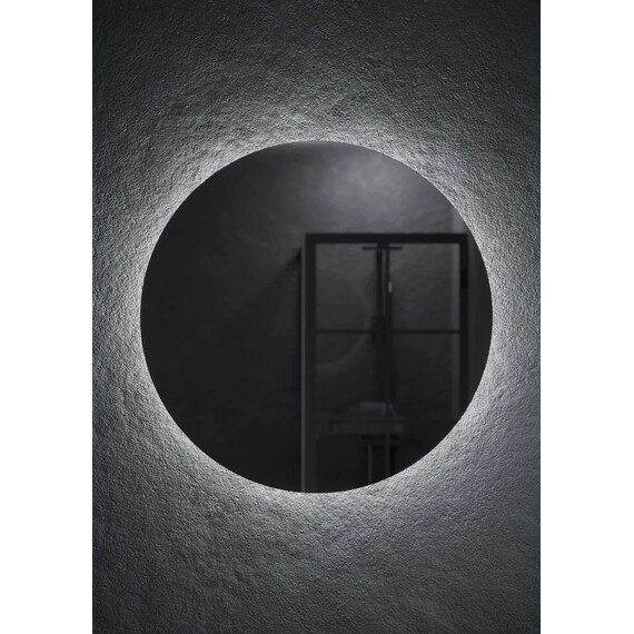 ЗЕРКАЛО ДЛЯ ВАННОЙ КОМНАТЫ  SANCOS SFERA D800  C  ПОДСВЕТКОЙ , АРТ. SF800