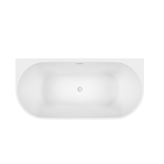 ВАННА АКРИЛОВАЯ ОТДЕЛЬНОСТОЯЩАЯ SANCOS FIRST 170X80X58, БЕЛАЯ