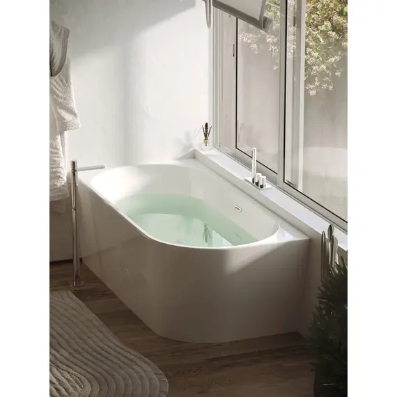 ВАННА АКРИЛОВАЯ ОТДЕЛЬНОСТОЯЩАЯ SANCOS VENETO L 170X80X60, БЕЛАЯ