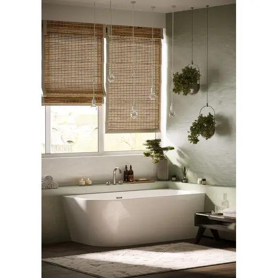 ВАННА АКРИЛОВАЯ ОТДЕЛЬНОСТОЯЩАЯ SANCOS VENETO R 170X80X60, БЕЛАЯ