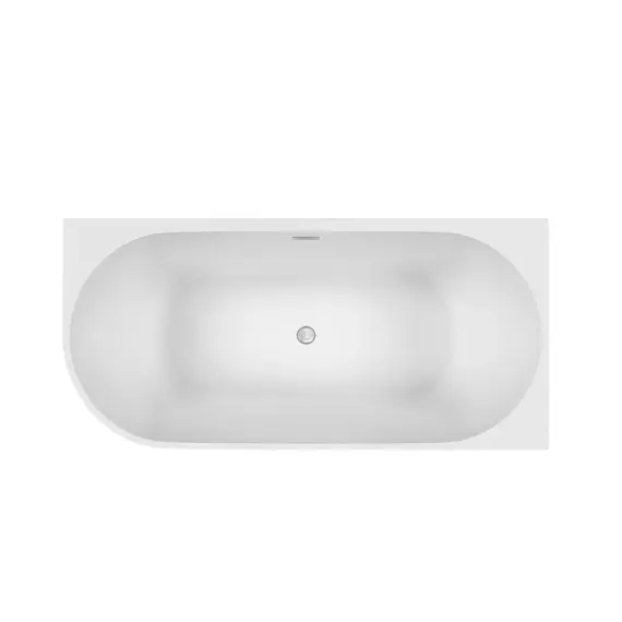 ВАННА АКРИЛОВАЯ ОТДЕЛЬНОСТОЯЩАЯ SANCOS VENETO R 170X80X60, БЕЛАЯ