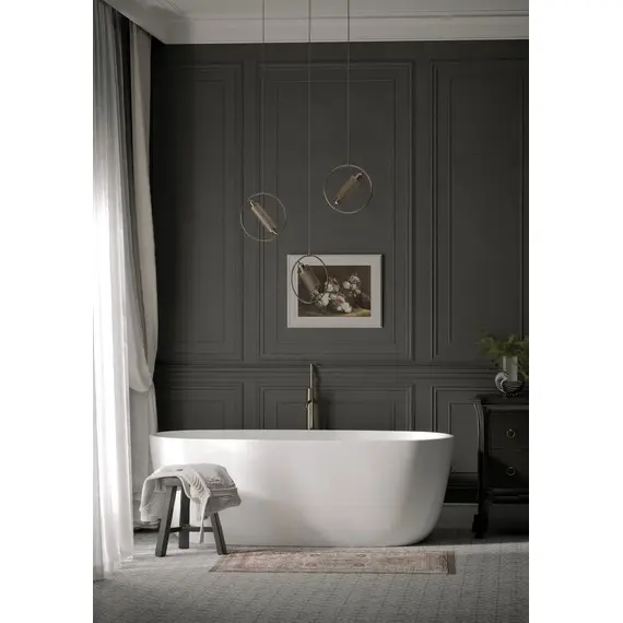 ВАННА АКРИЛОВАЯ ОТДЕЛЬНОСТОЯЩАЯ SANCOS SPACE 170X80X60, БЕЛАЯ