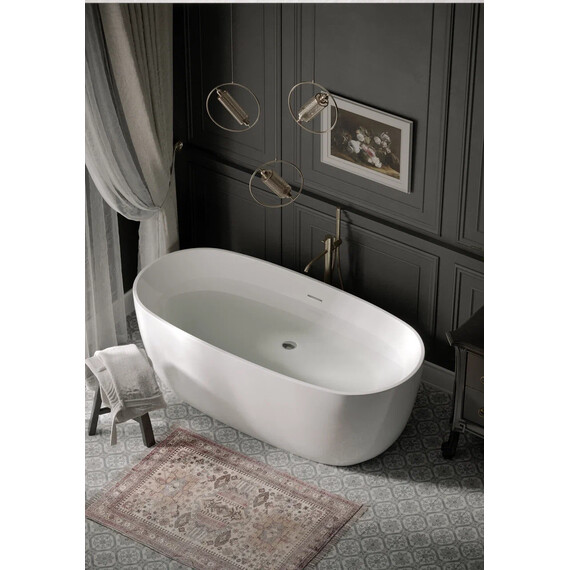 ВАННА АКРИЛОВАЯ ОТДЕЛЬНОСТОЯЩАЯ SANCOS SPACE 170X80X60, БЕЛАЯ