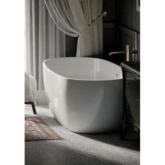 ВАННА АКРИЛОВАЯ ОТДЕЛЬНОСТОЯЩАЯ SANCOS SPACE 170X80X60, БЕЛАЯ