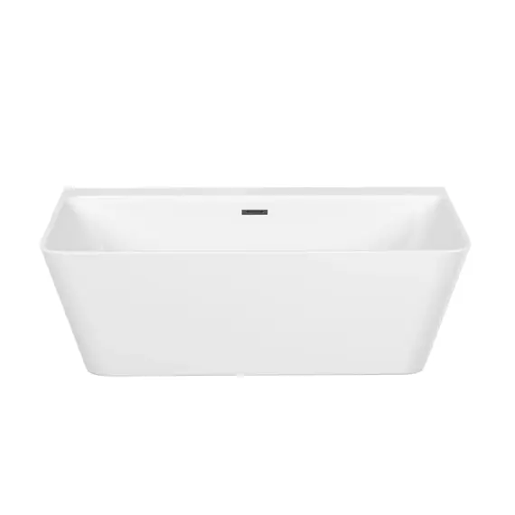 ВАННА АКРИЛОВАЯ ОТДЕЛЬНОСТОЯЩАЯ SANCOS SQUARE 170X75X58, БЕЛАЯ