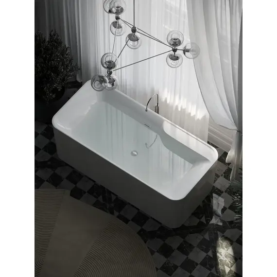 ВАННА АКРИЛОВАЯ ОТДЕЛЬНОСТОЯЩАЯ SANCOS SIGMA 170X80X58, БЕЛАЯ